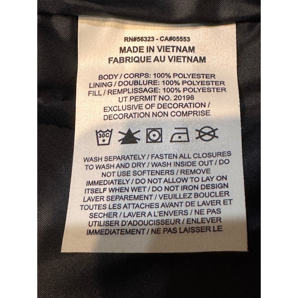 Nike Therma-FIT Classic Puffer Vest Black Womens Size M - Picture 9 of 10